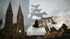Aktivisten beschmieren Statue der Bremer Stadtmusikanten (Archivbild)
