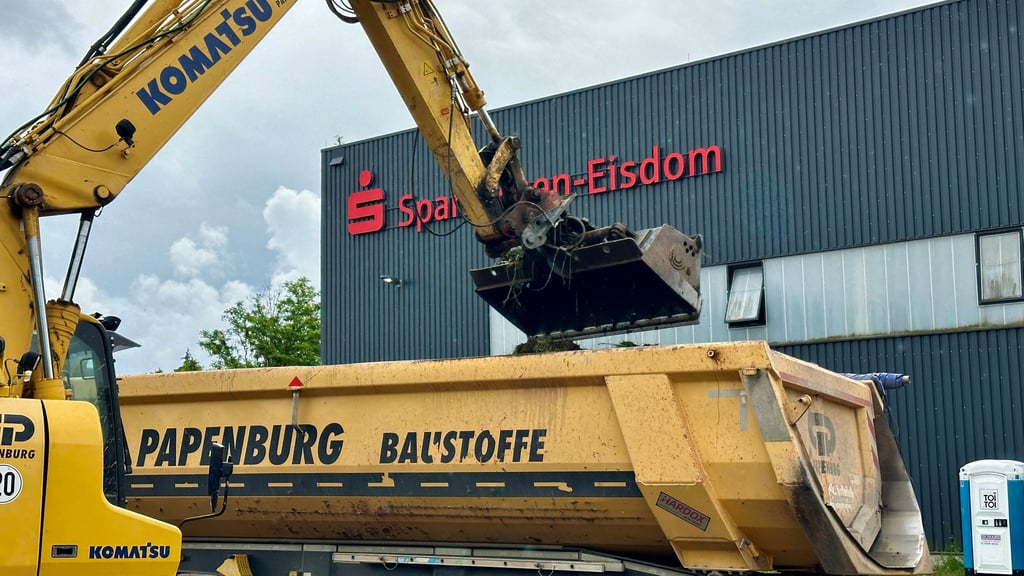 Der Sparkassen Eisdom wird umgebaut.