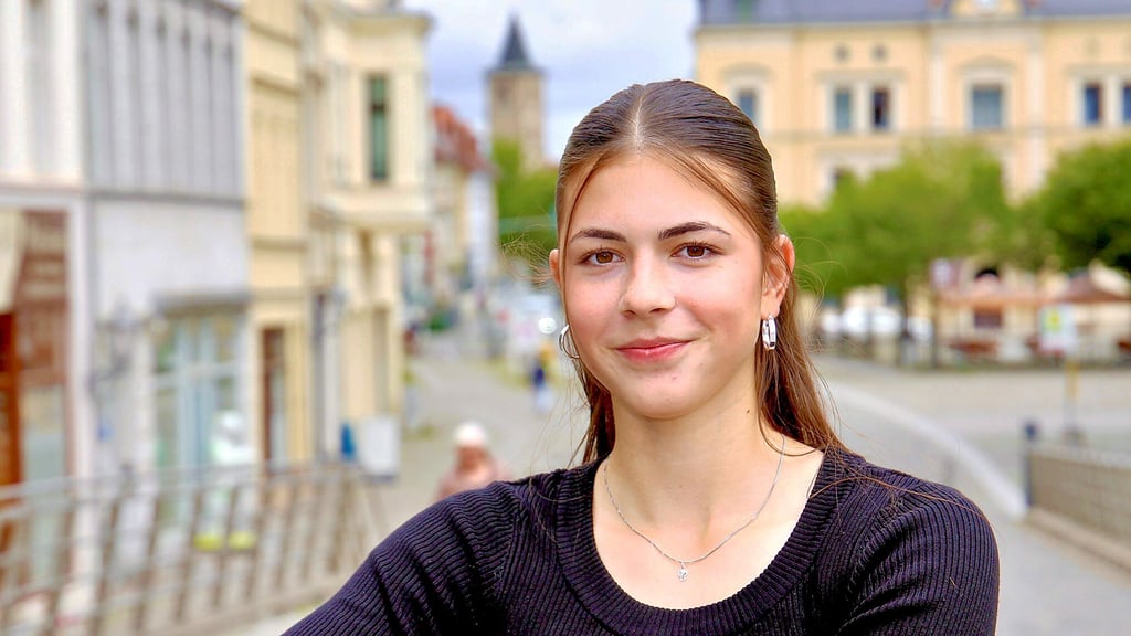 Julia Uhlig hat die zehnte Klasse mit der Note 1,0 abgeschlossen.