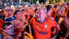 Fans der Niederländischen Nationalmannschaft können sich auf das Halbfinale freuen.
