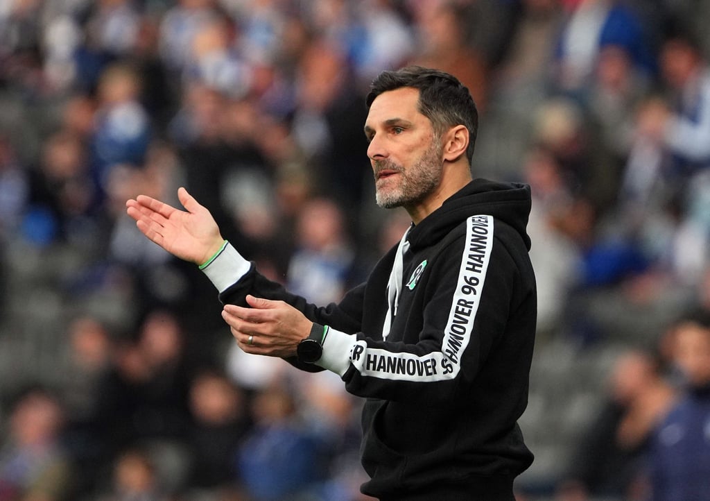 Trainer Stefan Leitl von Hannover 96 war zufrieden mit Test gegen den Drittligisten SC Verl.