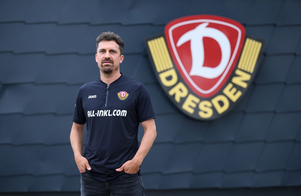 Der neue Dynamo-Trainer Thomas Stamm verlor mit seinem Team auch das dritte Testspiel.