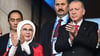 Präsident Erdogan lobt das türkische Team trotz der Viertelfinal-Niederlage.