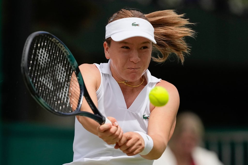 Lulu Sun steht völlig überraschend im Wimbledon-Viertelfinale.