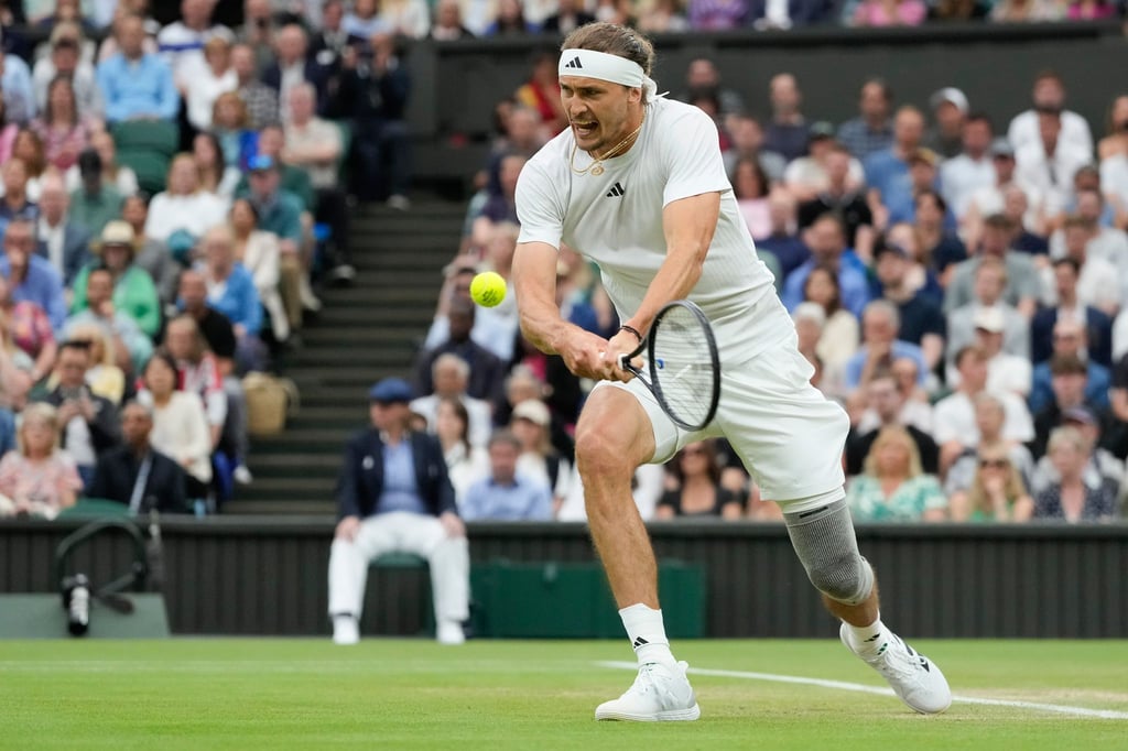 Muss weiter auf sein erstes Viertelfinale in Wimbledon warten: Alexander Zverev.