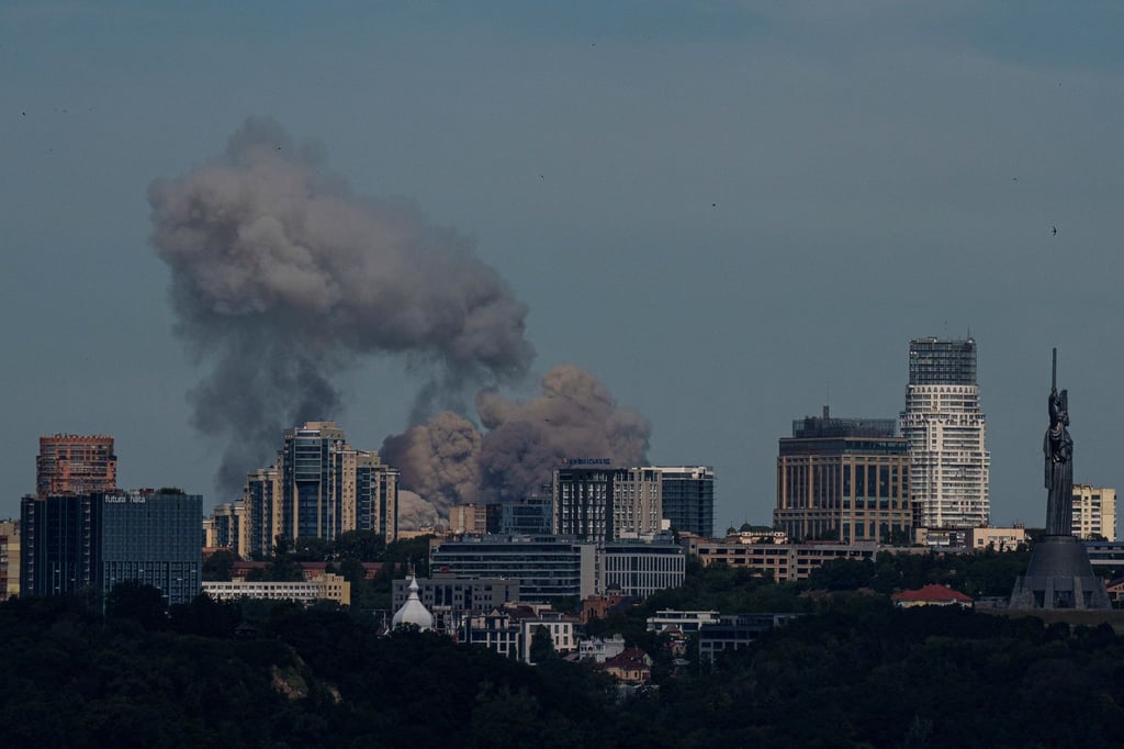 Russischer Raketenangriff auf Kiew