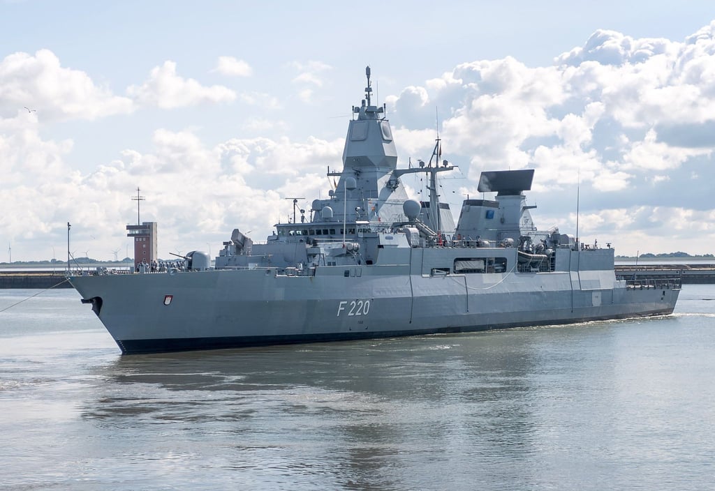 Deutschland beteiligt sich mit der Fregatte „Hamburg“ an dem EU-Militäreinsatz zum Schutz von Handelschiffen (Archivbild).