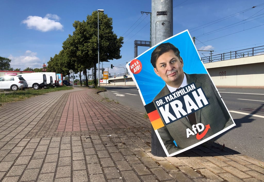 Maximilian Krah kommt am Samstag nach Dresden. (Archivbild)