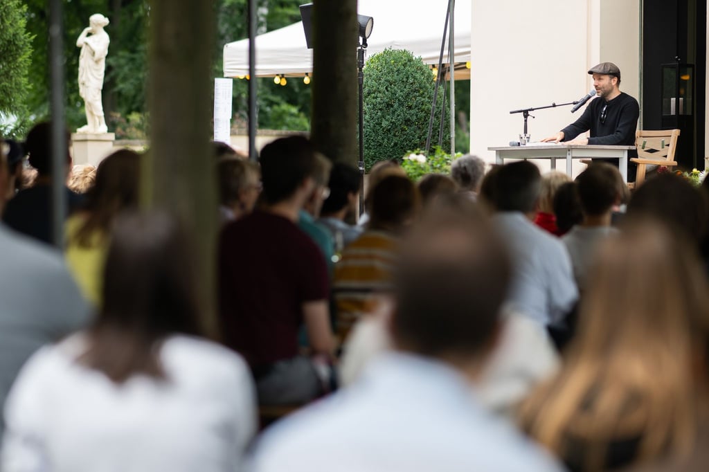 Beim Literaturfestival in Potsdam gab es ein vielfältiges Progamm. Der Berliner Autor Marc-Uwe Kling war ebenfalls zu Gast.
