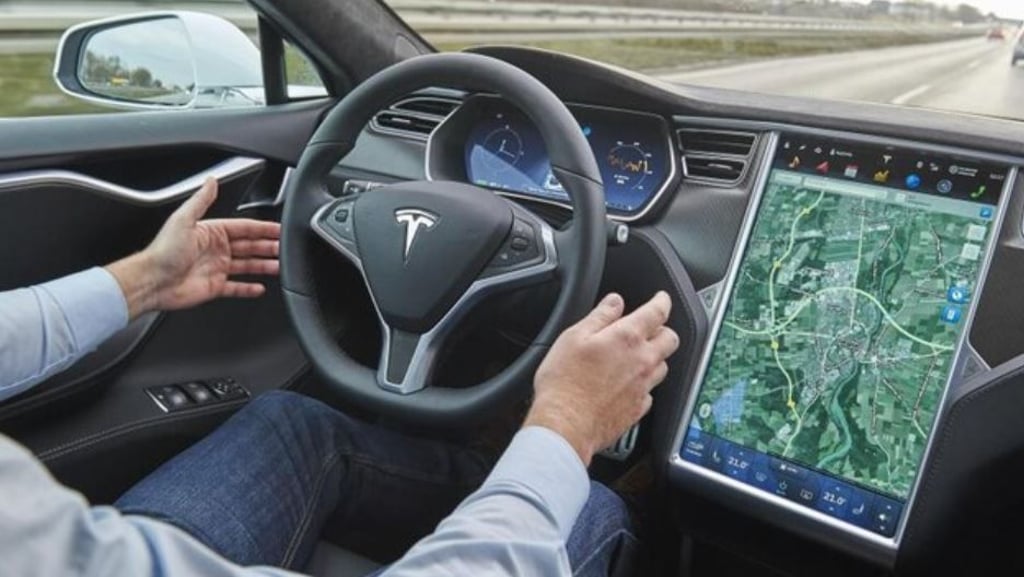 Einen Tesla hat auf der