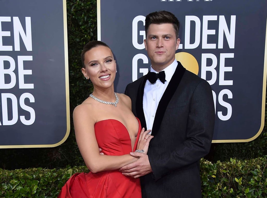 Scarlett Johansson übt eigenen Angaben zufolge eher ungern ihre Texte mit Unterstützung ihre Ehemannes Colin Jost.