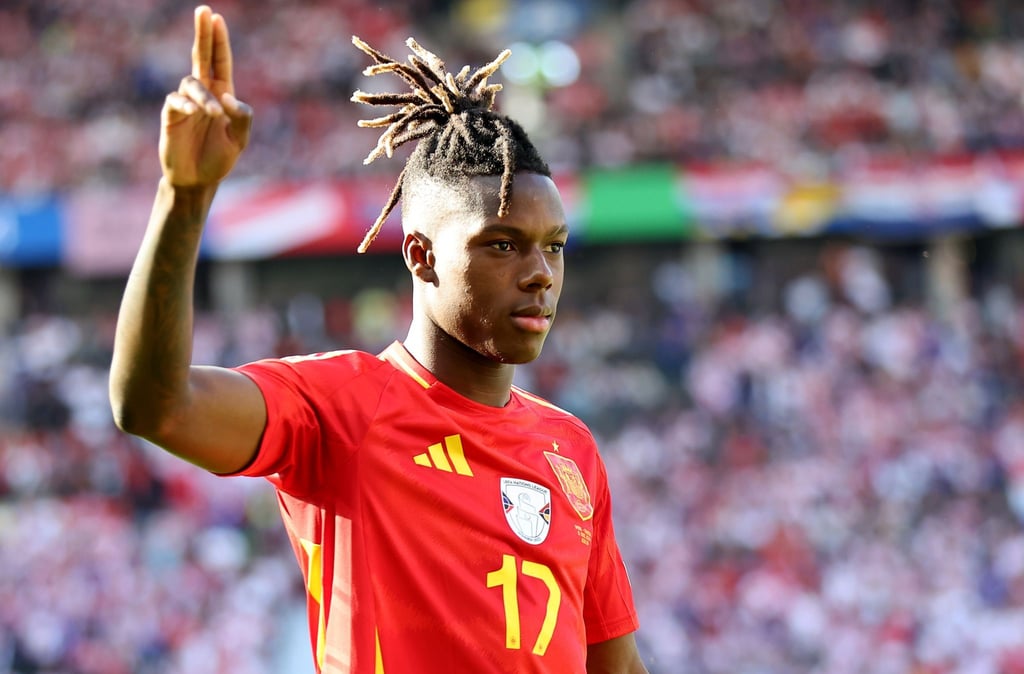 Spaniens Jungstar Nico Williams hat das Interesse europäischer Clubs geweckt.