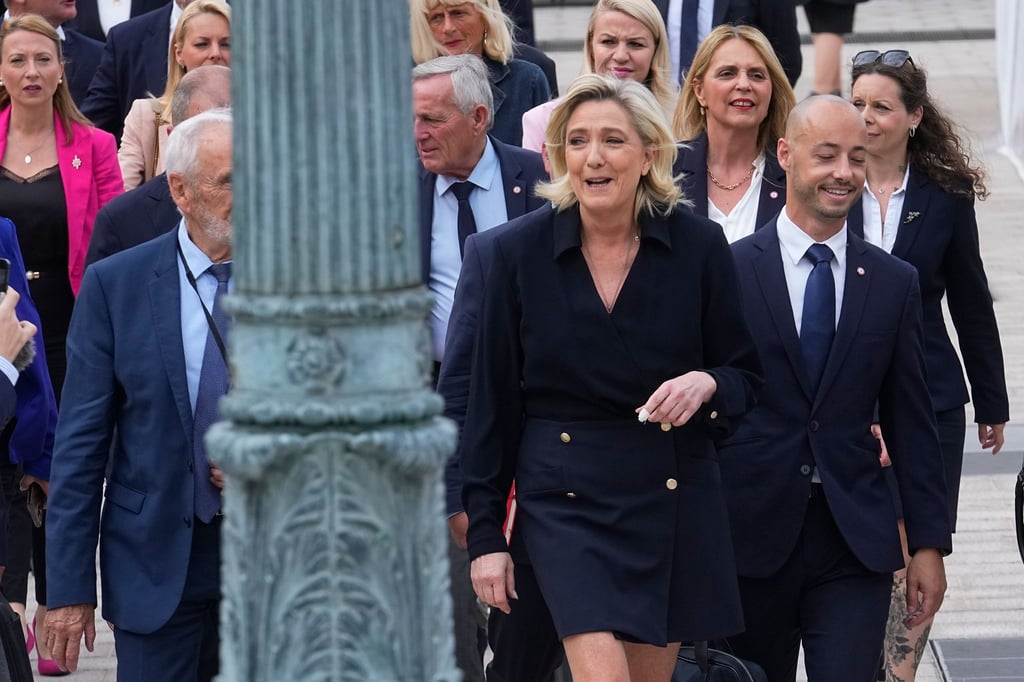 Das Rassemblement National von Marine Le Pen bleibt vorerst in der Oposition.