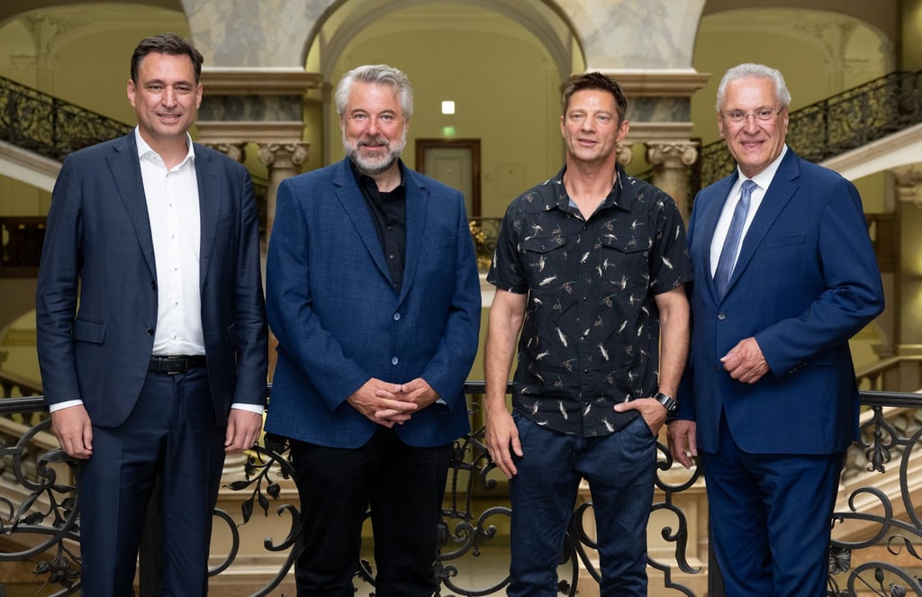 Die Rosenheim-Cops zu Gast im Justizpalast