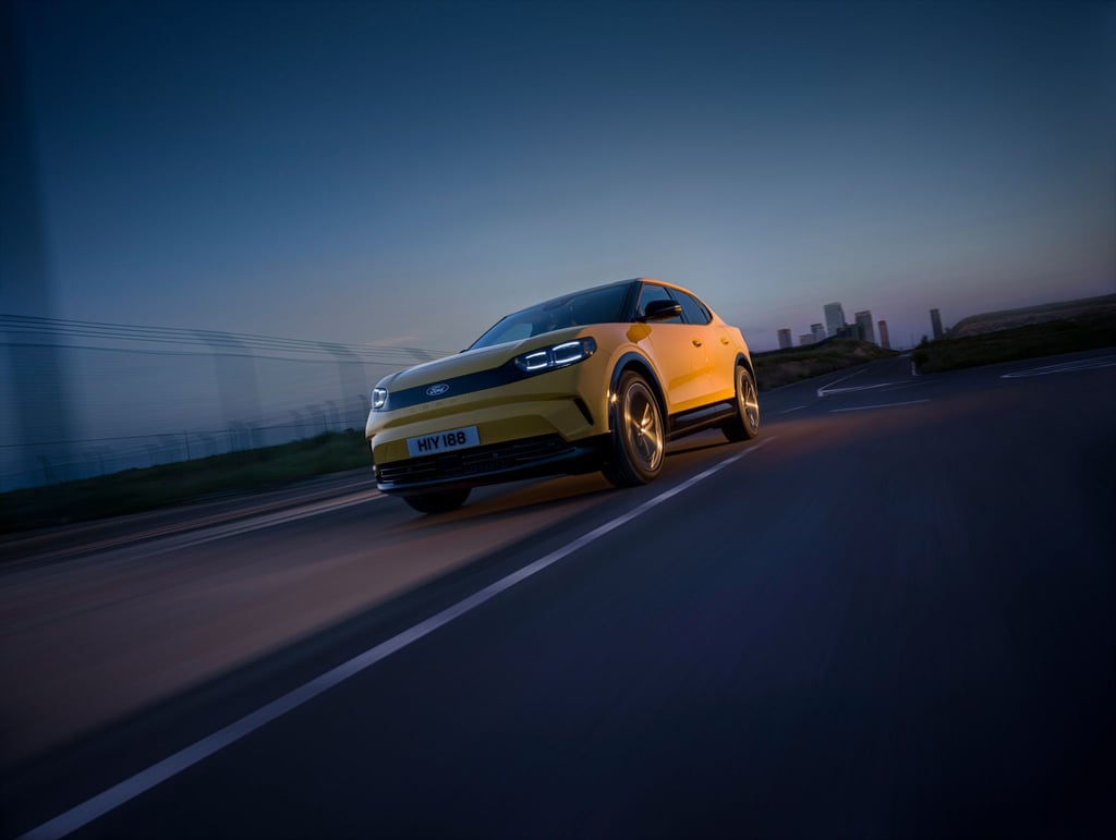 Der Ford Capri ist ein elektrisches SUV-Coupé von 4,63 Metern Länge, das genau wie der Explorer aus MEB-Teilesatz des VW-Konzerns konstruiert wurde.