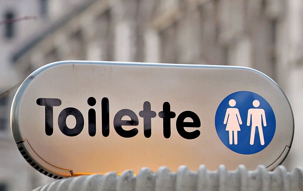 Öffentliche Toiletten in Sachsen-Anhalt sind eher selten.