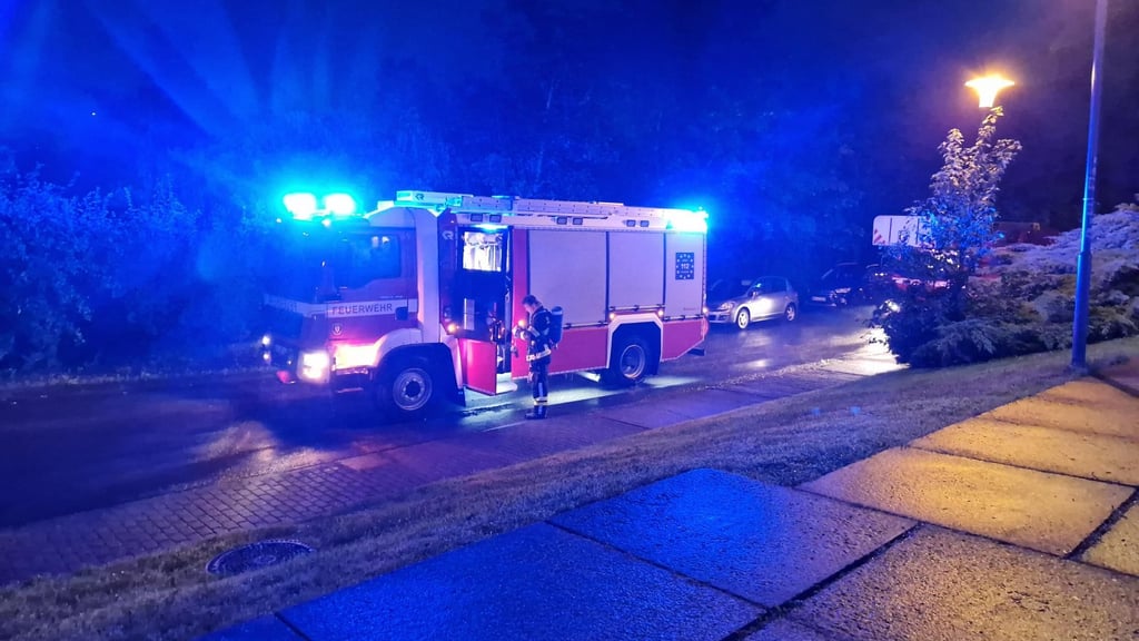 Die Feuerwehr war schnell vor Ort.