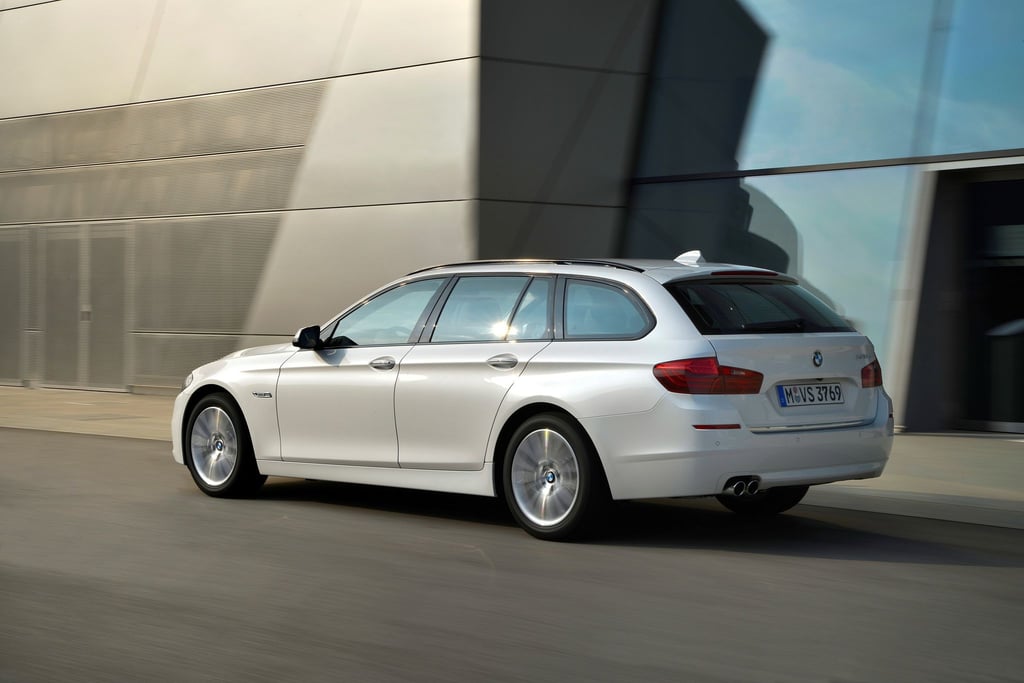 Beliebte Karosserieform: Auch den 5er gibt es als Kombi, bei BMW traditionell Touring genannt.