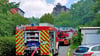 24 Kameraden der Feuerwehr rückten am Donnerstag zur Gaststätte „Großvater“ in Blankenburg aus. 
