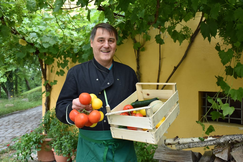 Droyßig Schlossrestaurant: Ralf Kannegießer sorgt für den richtigen Mix.