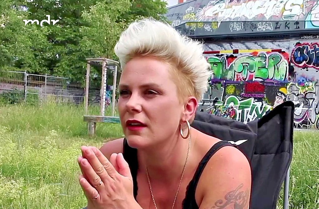 Anne Martin bei ihrem etwa 20-minütigen Interview für die Film-Doku.