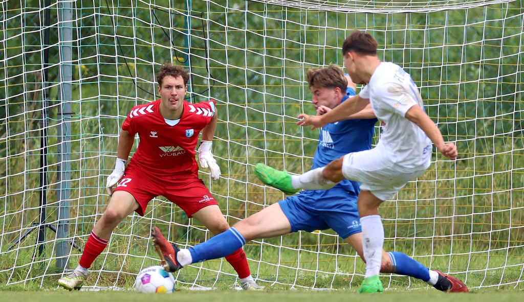 Blieb im ersten Testspiel des FCM II gegen den FC Eilenburg ohne Gegentor: Keeper Felix Güldner.