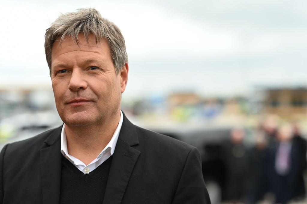 Robert Habeck besucht ein Pilotprojekt des Wohnungsunternehmens Vonovia und des Start-ups Decarbon1ze (Archivfoto).