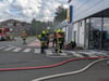 Der Lidl in Wernigerode ist am Sonntag ausgebrannt.