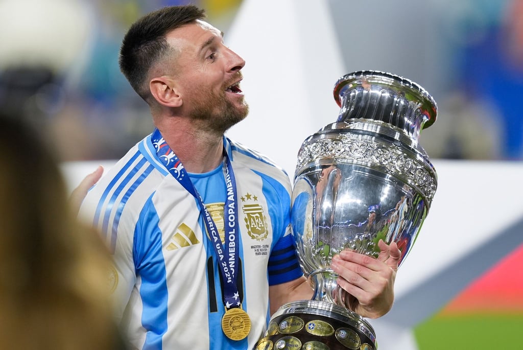 Lionel Messi gewinnt seinen dritten großen Titel mit Argentinien seit 2021