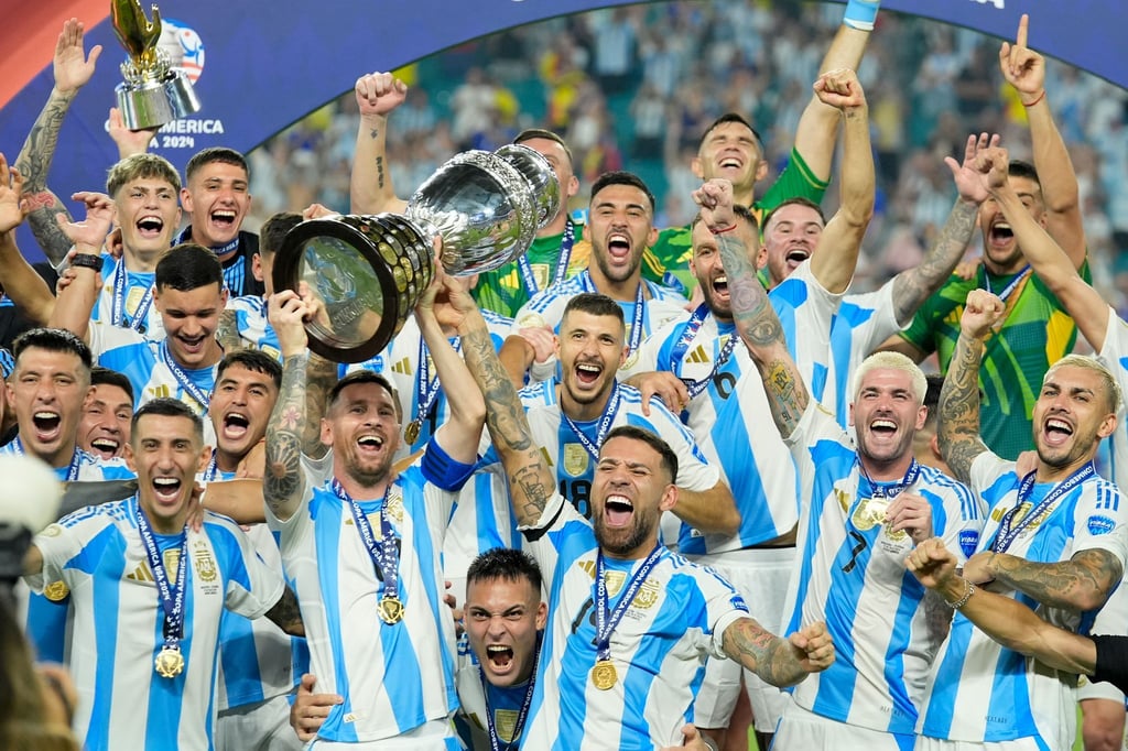 Lionel Messi gewinnt mit Argentinien nach 2021 zum zweiten Mal de Copa América