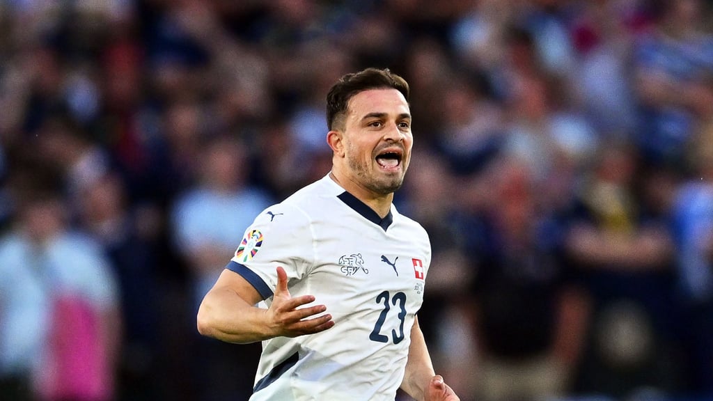 Die EM in Deutschland war sein letztes großes Turnier: Xherdan Shaqiri verlässt die Schweizer Nationalmannschaft.