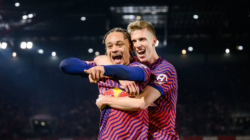 Erfolgreich bei RB und bei der EM: Xavi Simons und Dani Olmo.