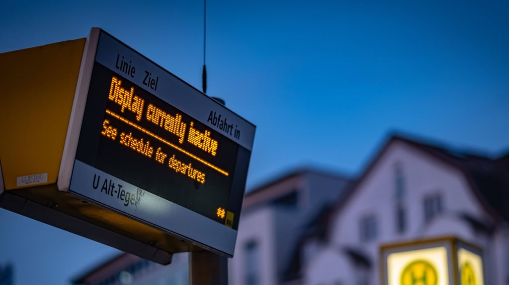 Am Mittwoch bleiben die digitalen Anzeigetafeln an den Haltestellen in Magdeburg aus.