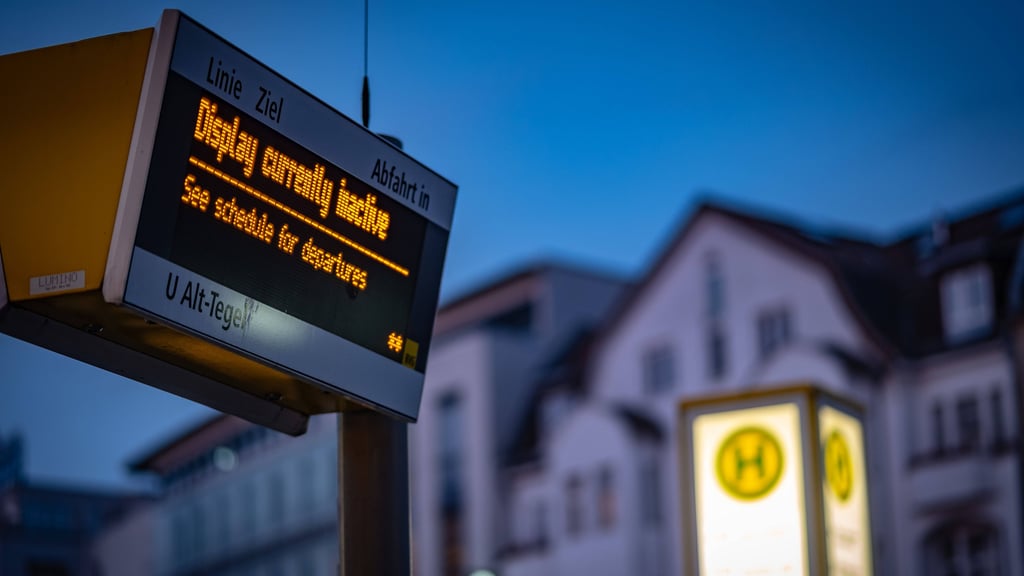 Am Mittwoch bleiben die digitalen Anzeigetafeln an den Haltestellen in Magdeburg aus.