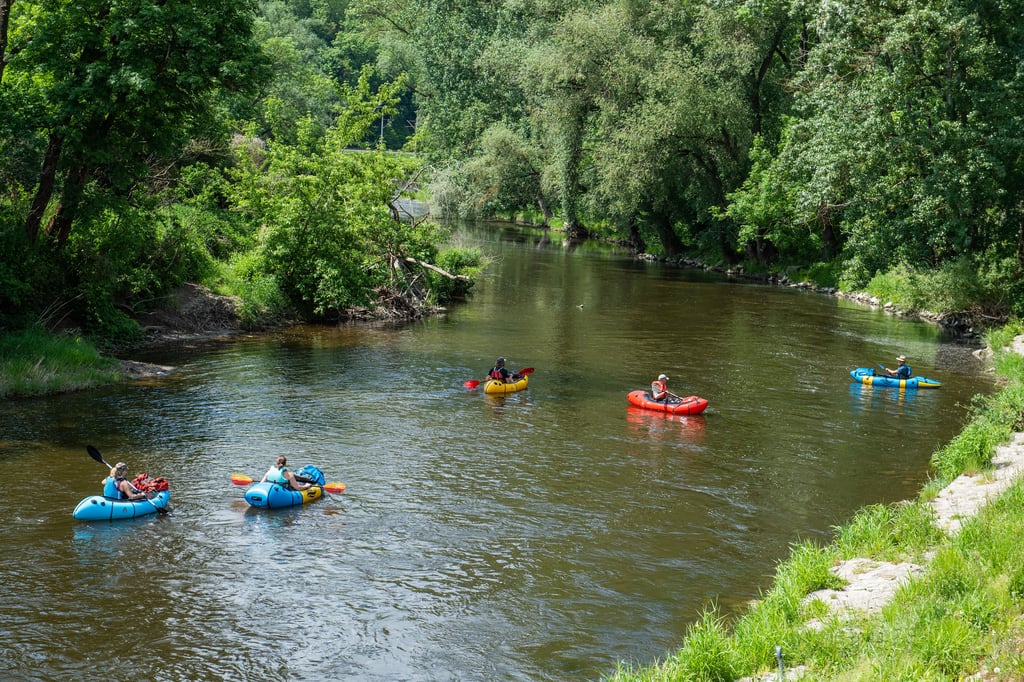 Der Wasserwander-Tourismus auf der Saale erhält einen riesigen Dämpfer Ab sofort ist ein Abschnitt gesperrt.