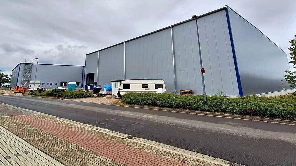 Hövelmann baut auch in Haldensleben eine neue Lagerhalle.