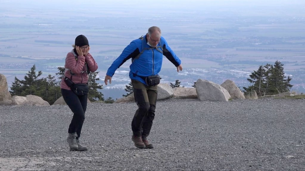Am Mittwoch drohen Sturmböen auf dem Brocken in Sachsen-Anhalt.