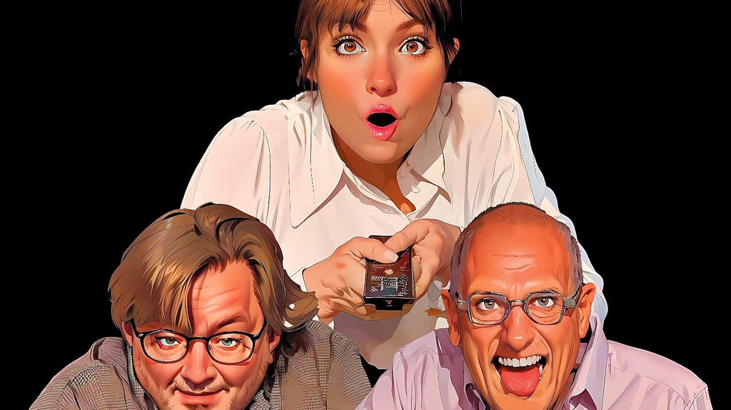 Es spielen Stephanie Hottinger, Micha Kost (r.) und Oliver Vogt.