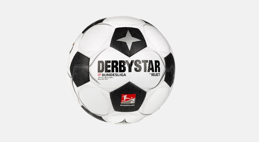 So sieht er aus, der Sonderspielball für die ersten beiden Spieltage der 2. Bundesliga.