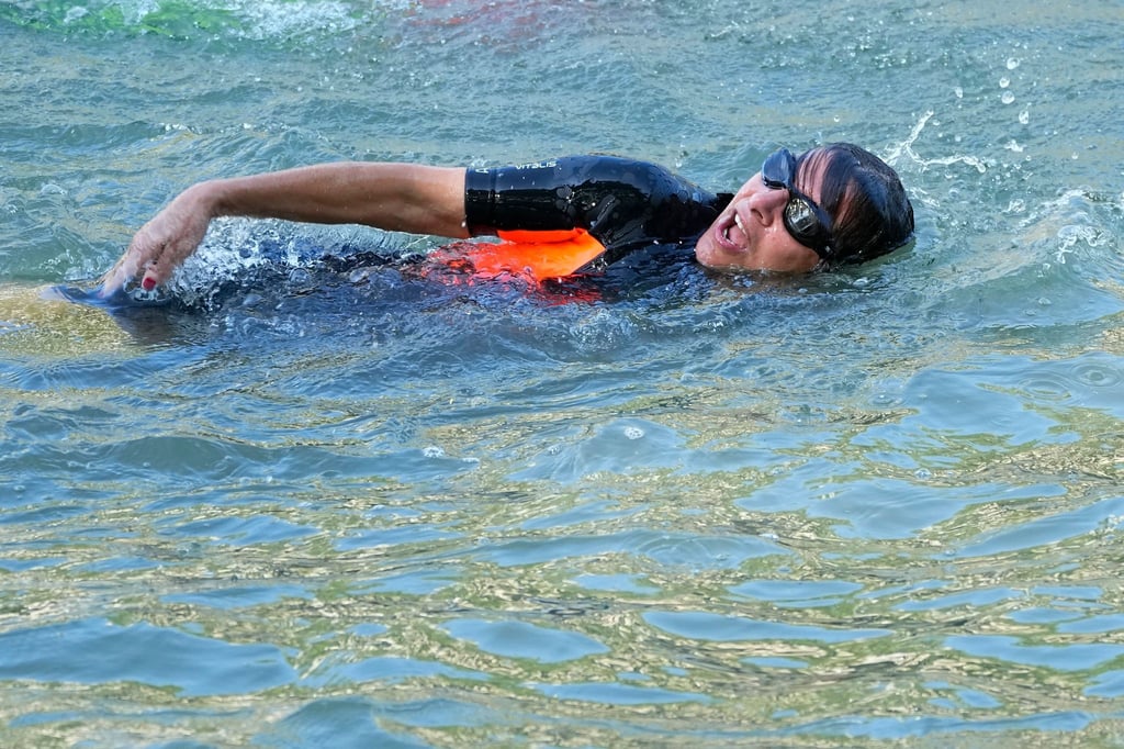 Die Pariser Bürgermeisterin hat getestet, ob die Seine sauber genug zum Schwimmen ist.