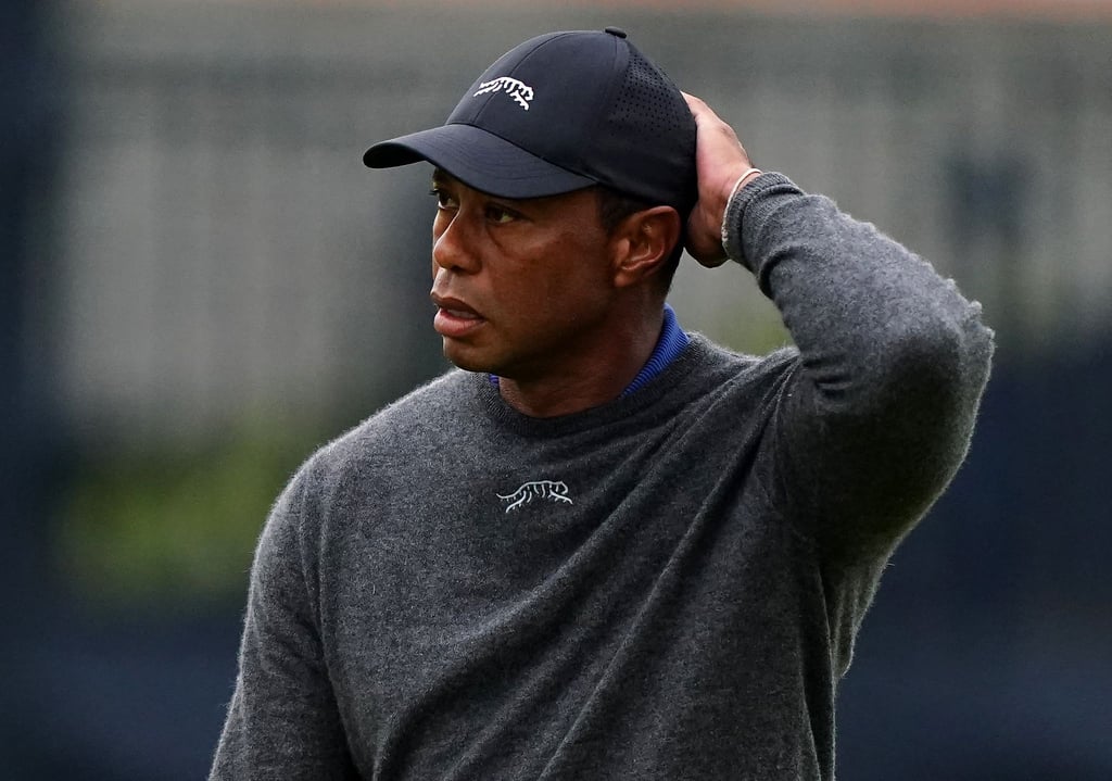 Konnte mit dem ersten Tag der British Open nicht zufrieden sein: Tiger Woods.