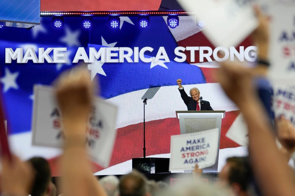 Vom Gefängnis in Miami auf die Bühne in Milwaukee: der Trump-Verbündete Peter Navarro.