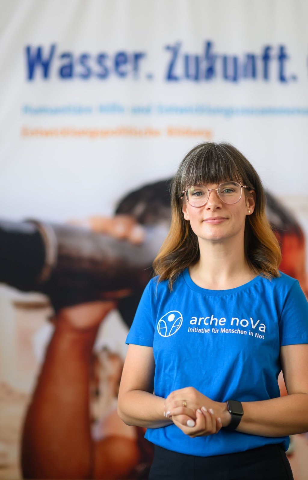 Dresden: Die Entwicklungshilfeorganisation Arche Nova sorgt in vielen Ländern für sauberes Wasser und Bildung. (Foto Produktion)