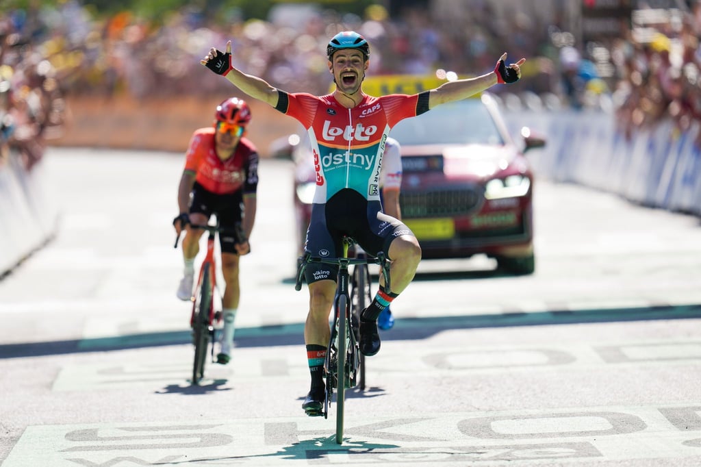 Großer Tag des Belgiers: Victor Campenaerts siegt in Barcelonnette.