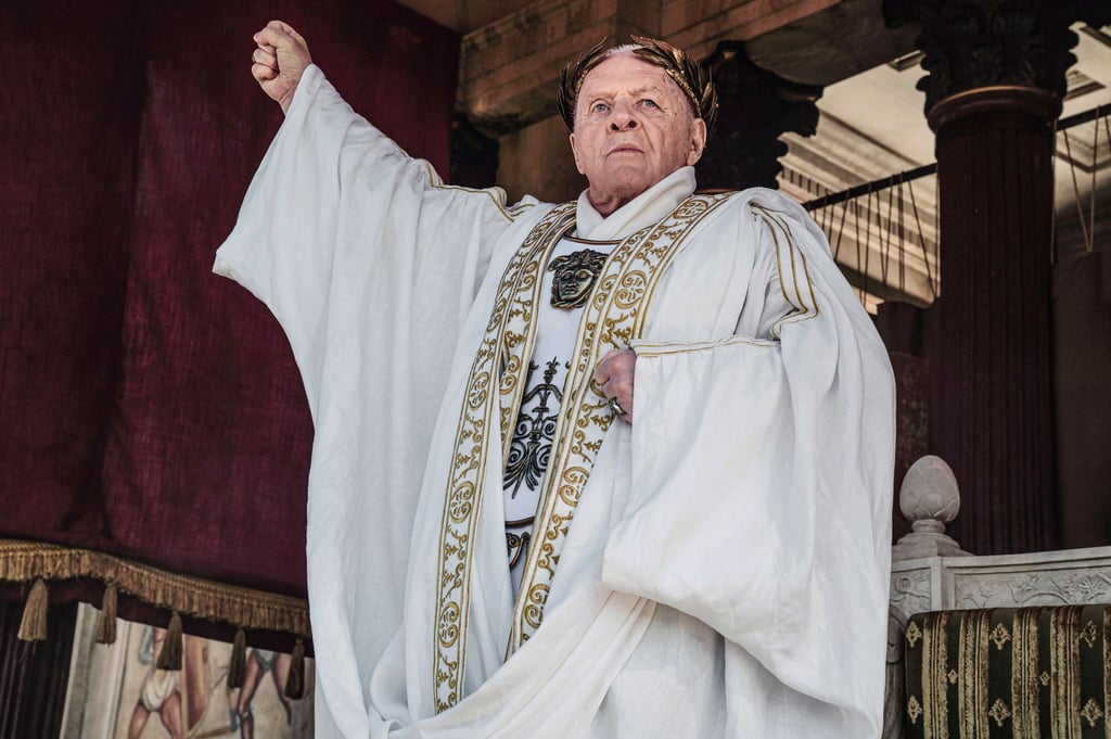 Anthony Hopkins als Kaiser Vespasian .