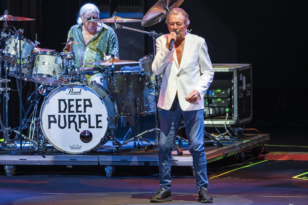 Deep-Purple-Sänger Ian Gillan (rechts) ist sein über 50 Jahren im Musikgeschäft (Archivbild).