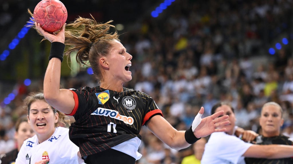 Handballerin Smits gehörte im Testspiel gegen Ungarn zu den besten Spielerinnen.