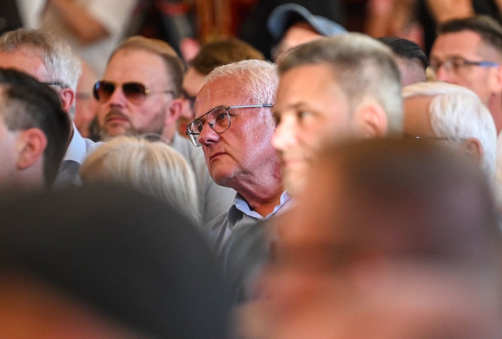 War beim Wahlkampfauftakt der AfD Brandenburg: Berlins Ex-CDU-Finanzsenator Peter Kurth (Archivbild).