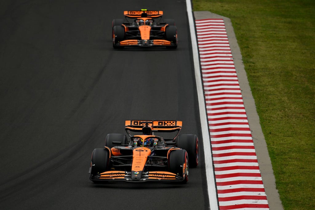 McLaren ist nicht zu schlagen in der Ungarn-Qualifikation.