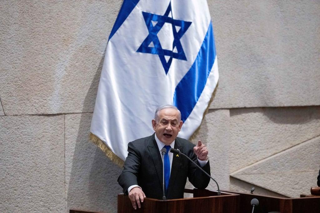 Israels Regierungschef Netanjahu sieht den Iran hinter den Angriffen der Huthi-Miliz. (Archivbild)